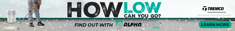 Tremco - Banner Ad - AlpahGuard FC LO (November 2023)