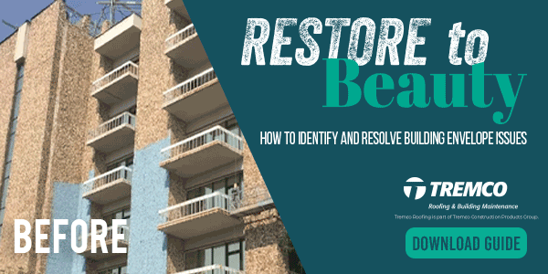 Tremco -How to Restore Building Exteriors guide