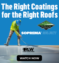 SOPREMA - Sidebar Ad - The Right Coatings for the Right Roofs (RLW on-demand)