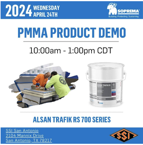 Soprema - PMMA Product Demo