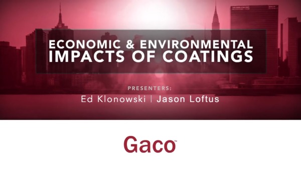 Gaco - Economic & Environmental Impacts of Coatings (Webinar)