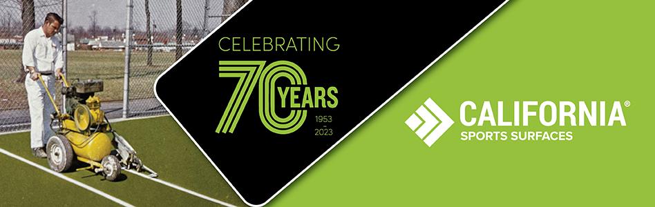 California Sport Surfaces - Billboard - CCS - 70 Years