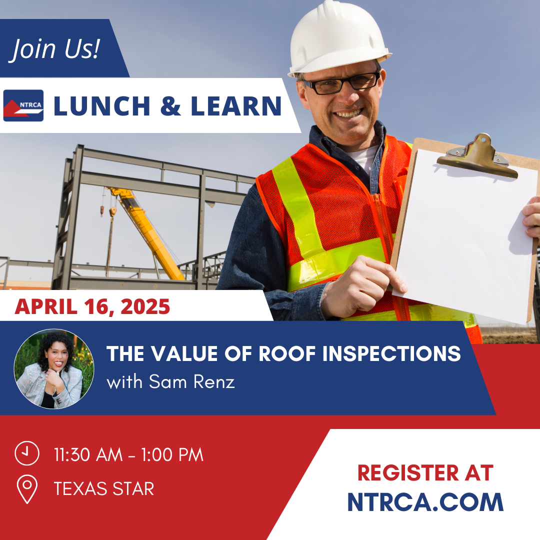 Lunch & Learn: The Value of Roof Inspections - April 16