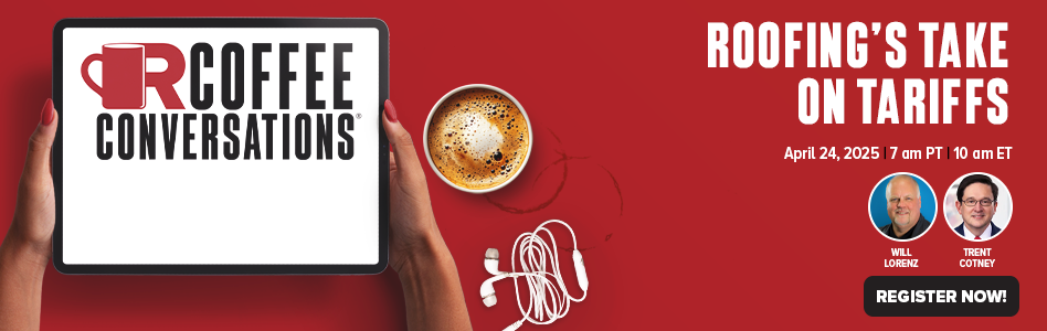 Coffee Conversations - Billboard Ad - Roofing