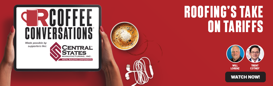 Coffee Conversations - Billboard Ad - Roofing