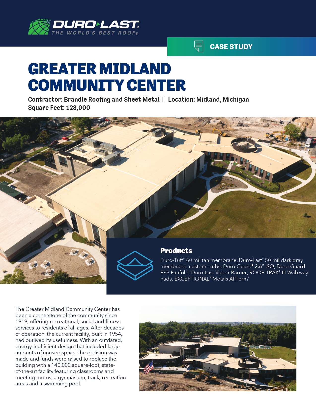 Duro-Last Greater Midland Community Center Case Study