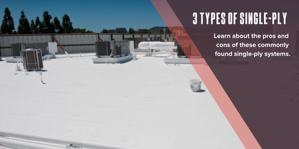 3 types of single-ply