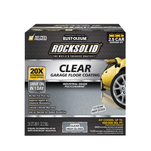 Polycuramine 2.5 Car Clear Garage Floor Coating Kit