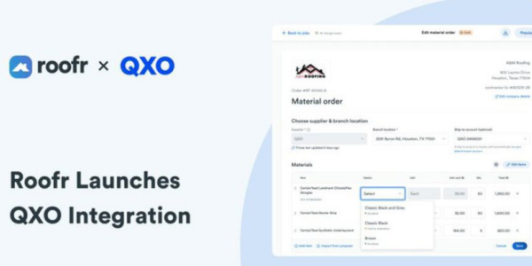 QXO adds Roofr’s real-time pricing, ordering to digital capabilities