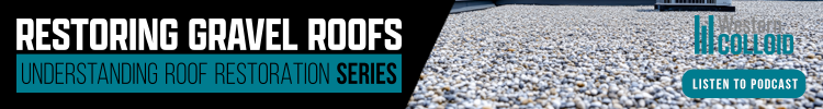 Western Colloid - Banner Ad - Restoring Gravel Roofs