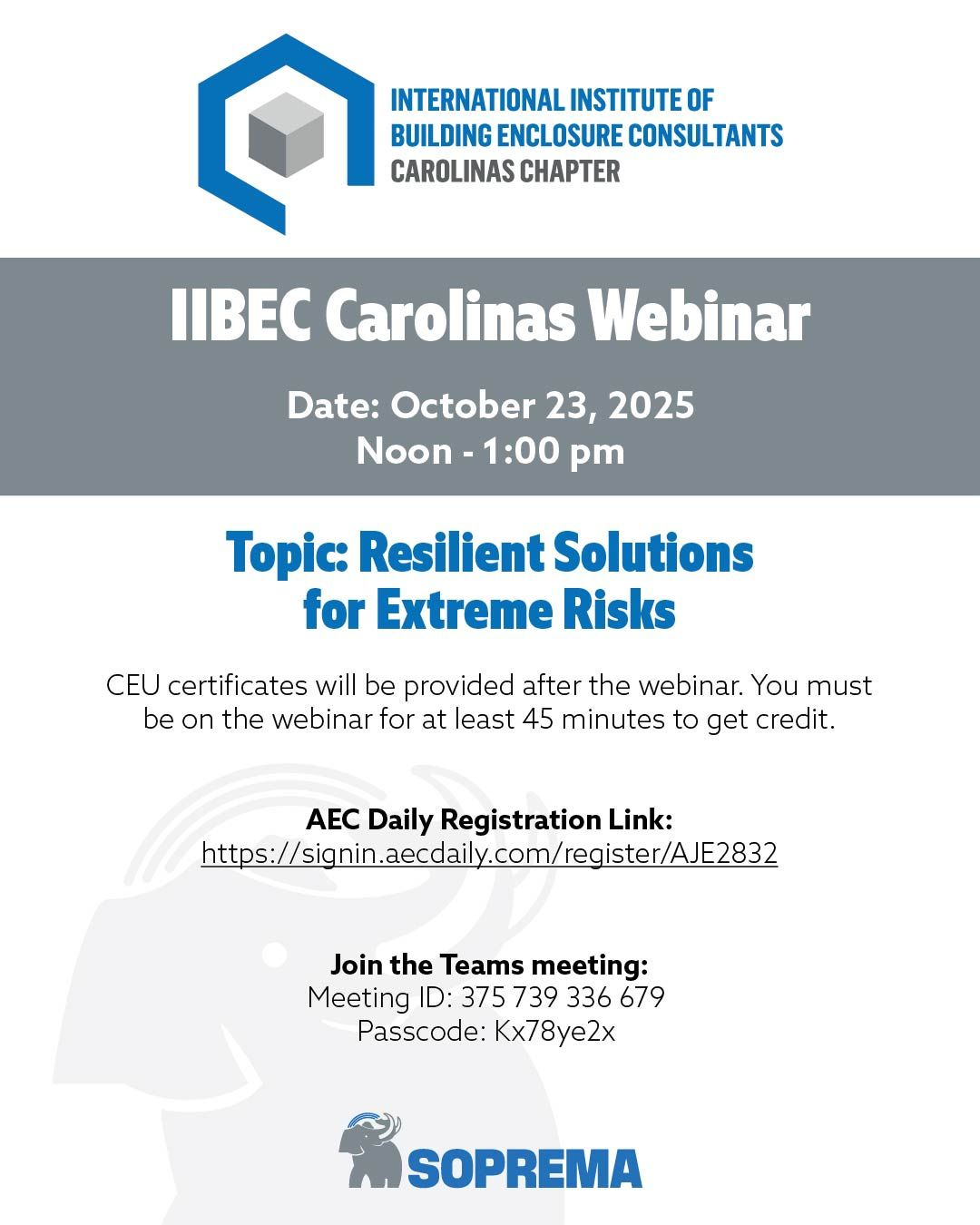 Carolinas Webinar