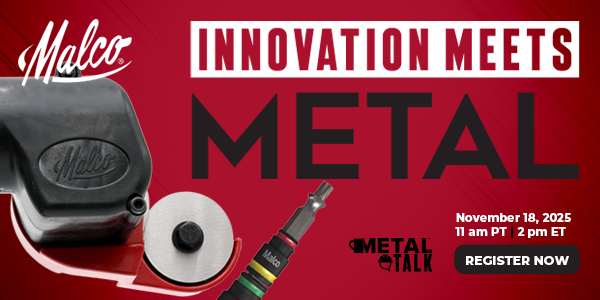Malco Group - MetalTalk - Innovation Meets Metal - Register