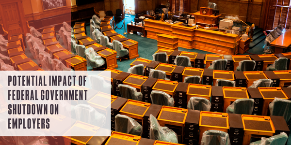 NRCA potential impact of government shutdown