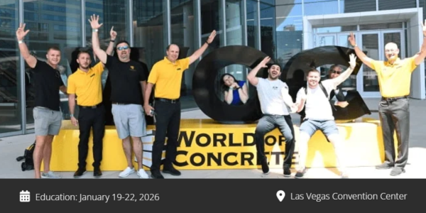 World of Concrete - 2026 Event 600x300