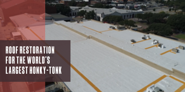 Roof restoration for the world’s largest honky-tonk