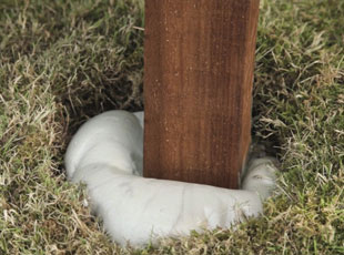 HandiFoam - Filling Post Pole Holes