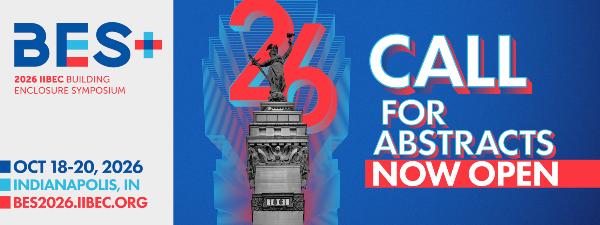 Submit Your Abstract for Presentation at the 2026 IIBEC Building Enclosure Symposium