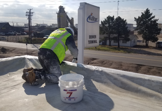 American Standard Coatings  - Roof Coating Application