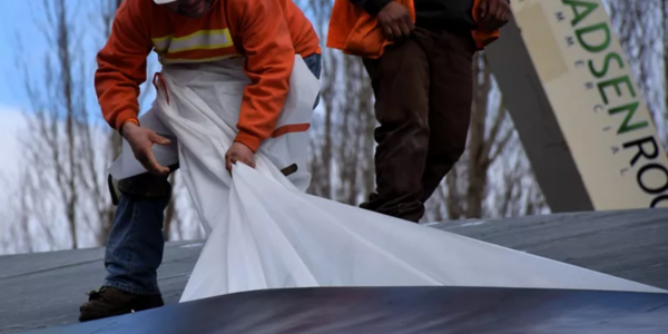 Sika Self-adhered roofing membrane with feltbacking first of its kind!