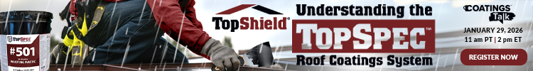SRS - Banner Ad - Understanding the TopSpec Roof Coatings System (CoatingsTalk)