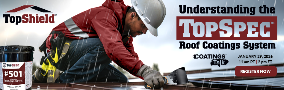 SRS - Billboard Ad - Understanding the TopSpec Roof Coatings System (CoatingsTalk)