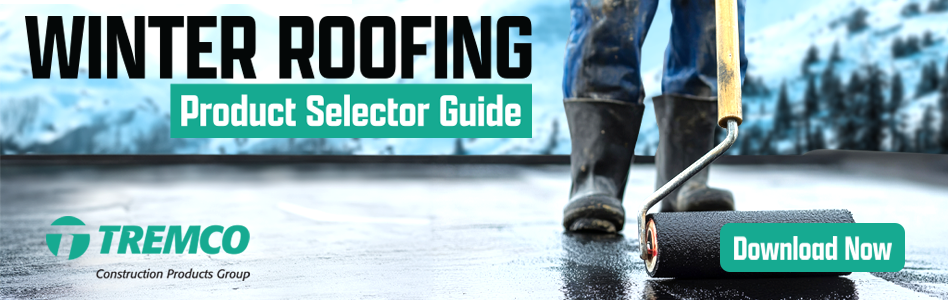 Tremco - Billboard Ad - Winter Roofing Product Selector Guide