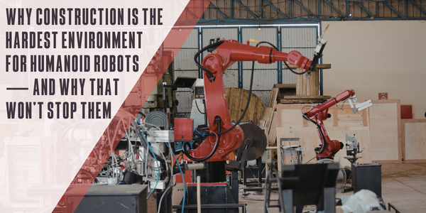 Why construction is the hardest environment for humanoid robots — And why that won’t stop them