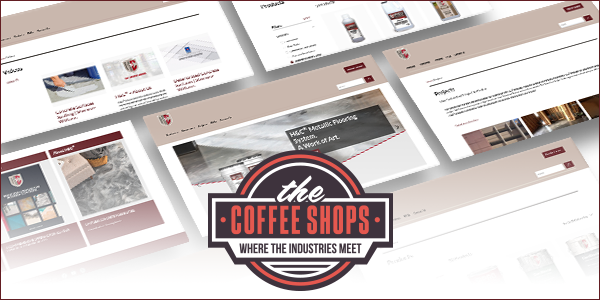 The Coffee Shops™ welcome H&C® Decorative Concrete Products