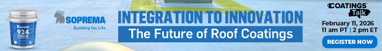 SOPREMA - Banner Ad - Integration to Innovation: The Future of Roof Coatings