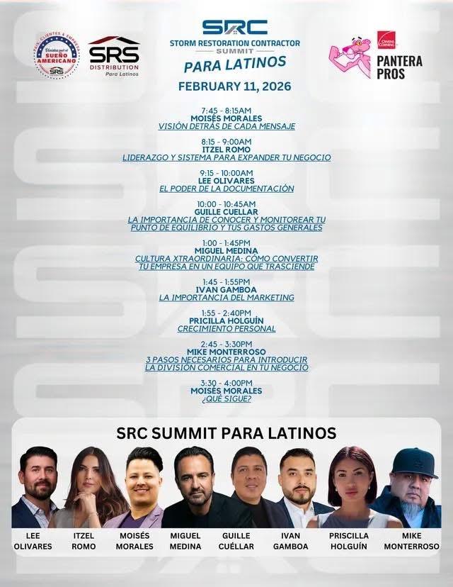 SRC - Storm Restoration Contractor Summit Para Latinos