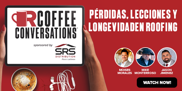 Coffee Conversations - Pérdidas, lecciones y longevidad en roofing (on-demand)