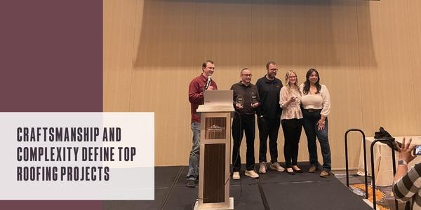 Craftsmanship and complexity define top roofing projects