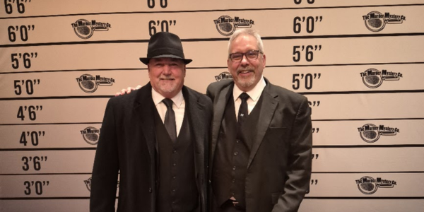 supporting photo (Photo Description: Scott Carpenter, Outgoing President (left), and Brian Chamberlain, Incoming President (r