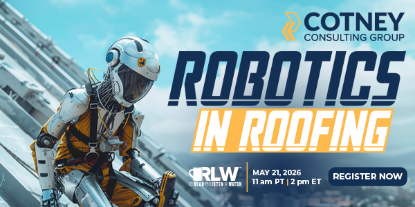 Robotics in Roofing