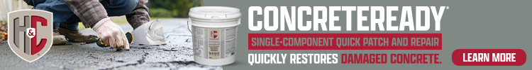 Sherwin Williams H&C - Banner Ad - ConcreteReady Patch and Repair