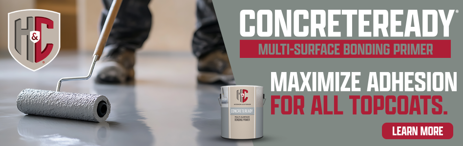 Sherwin Williams H&C - Billboard Ad - ConcreteReady Bonding primer