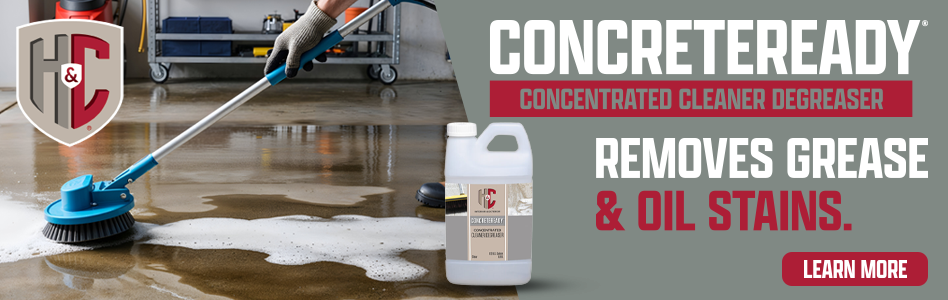 Sherwin Williams H&C - Billboard Ad - ConcreteReady Cleaner