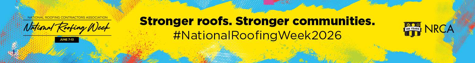 NRCA - Banner ad - National Roofing Week 2026