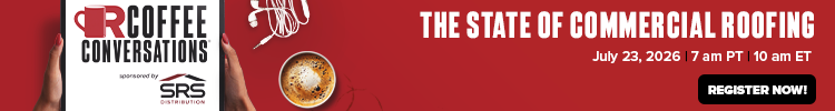 Coffee Conversations - Banner Ad - State of Commercial Roofing