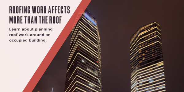 Roofing work affects more than the roof