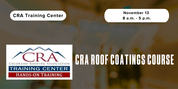 CRA - Coatings course nov 13