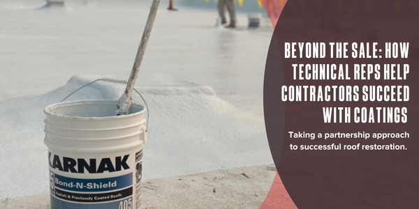 Beyond the sale: How technical reps help contractors succeed with coatings