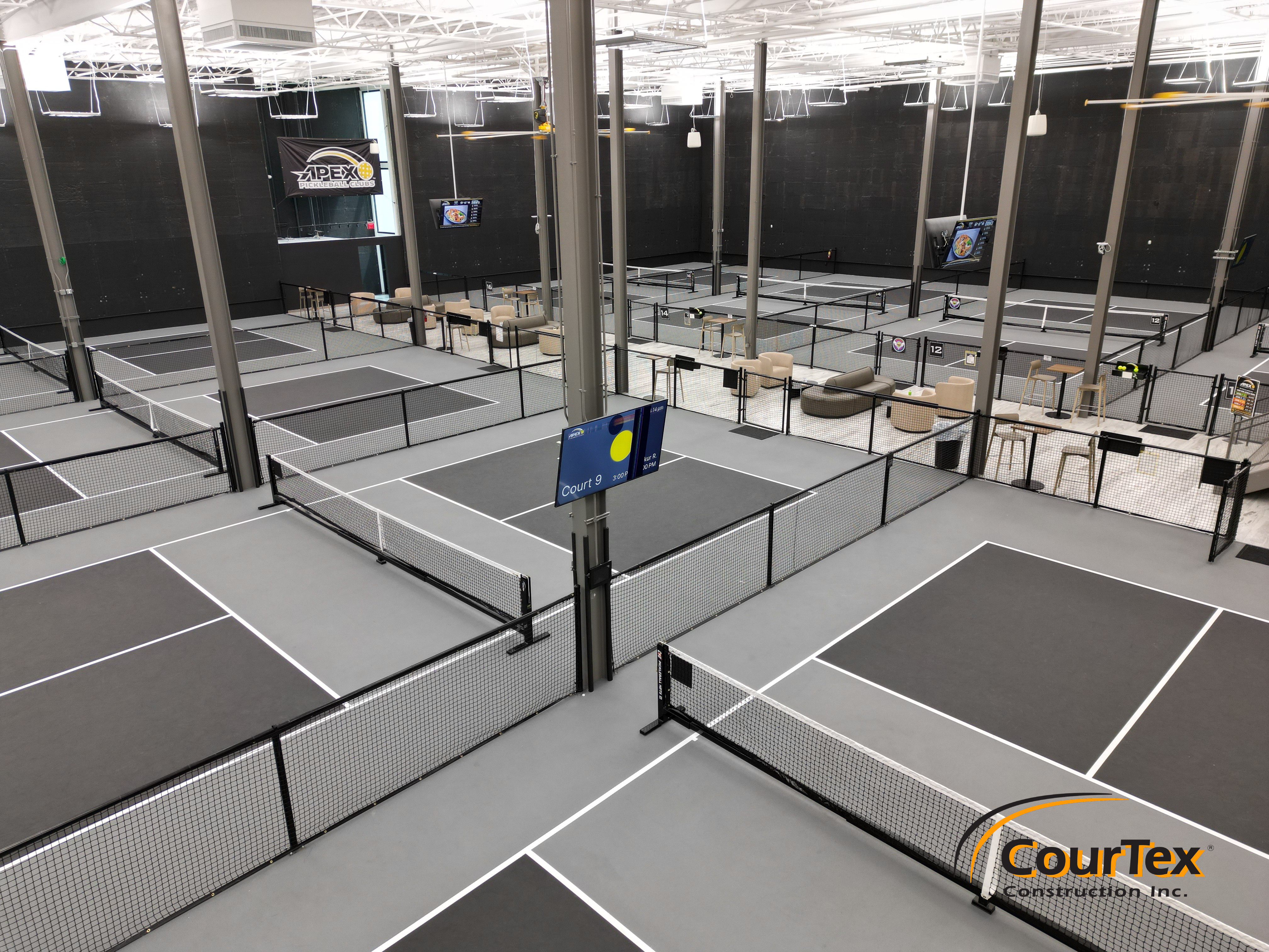 Commercial Indoor Pickleball Venue - New Construction - ProCushion - APEX - Cedar Park