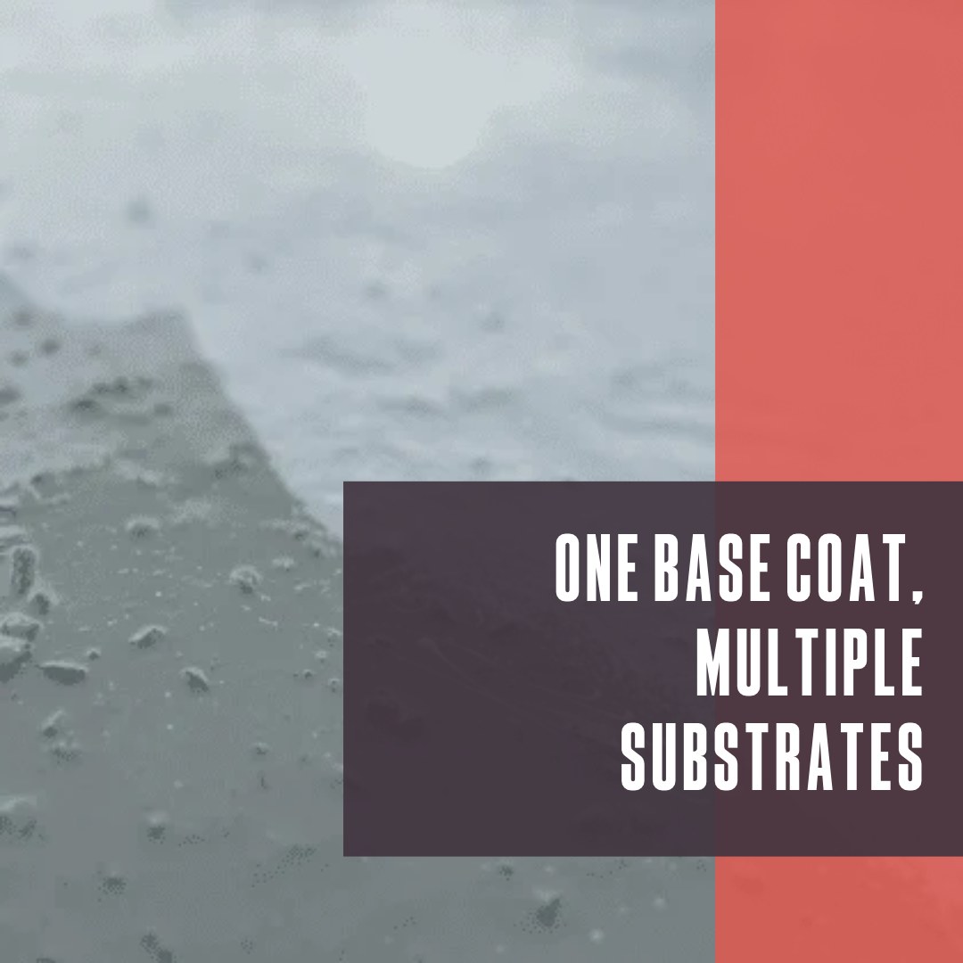 Gaco - One base coat, multiple substrates pr photo