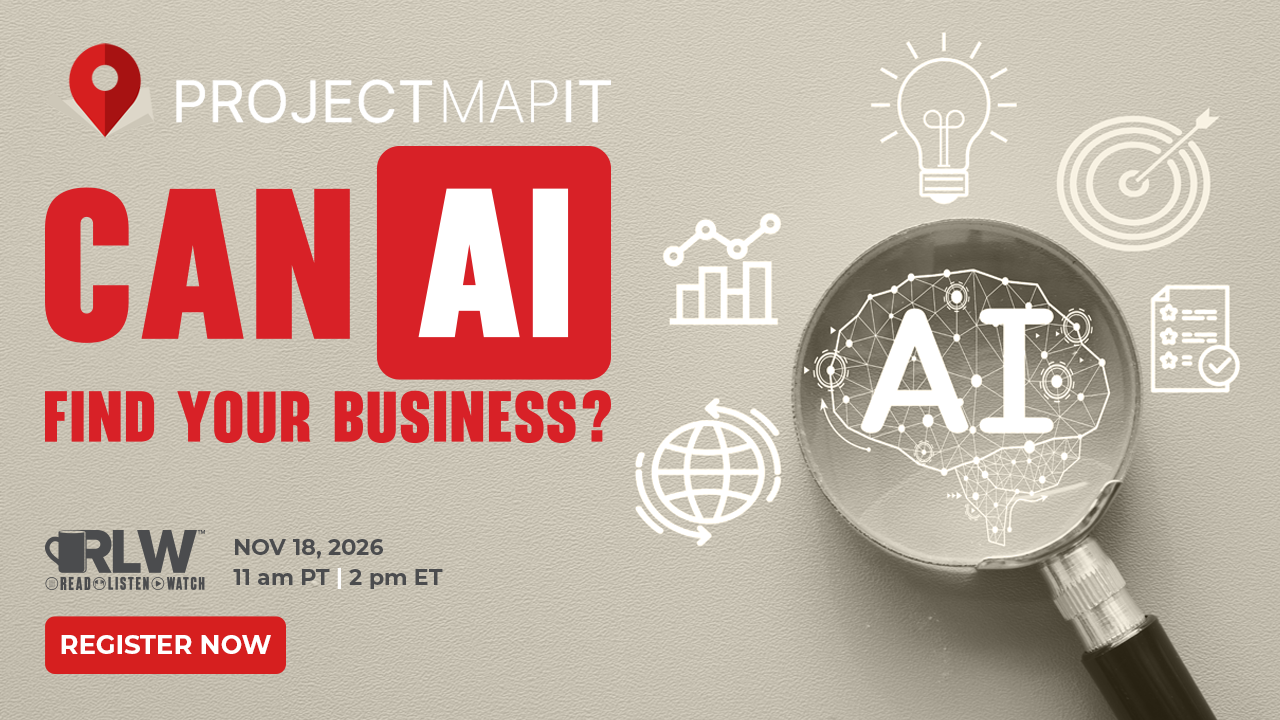 Project Map It - Event - Can AI Find Your Business - Register