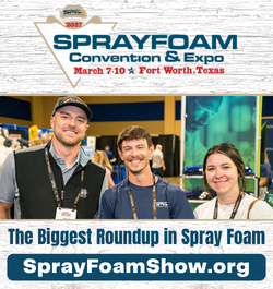 Spray Polyurethane Foam Alliance (SPFA) -  Ad - Sprayfoam Convention and Expo 2027