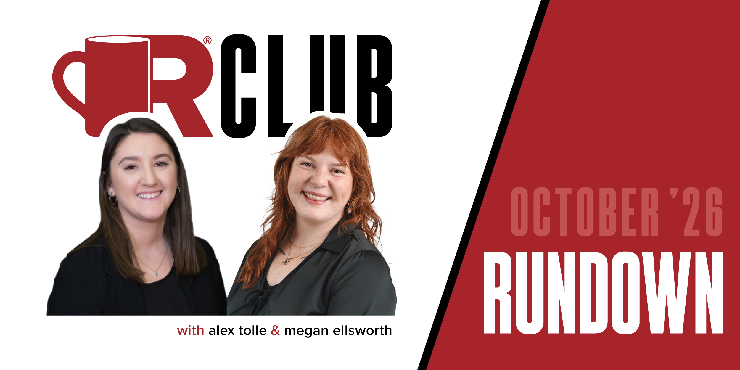 The October 2026 R-Club Rundown is here!