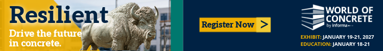 World of Concrete (WOC) - Banner Ad - 2027 Exhibit